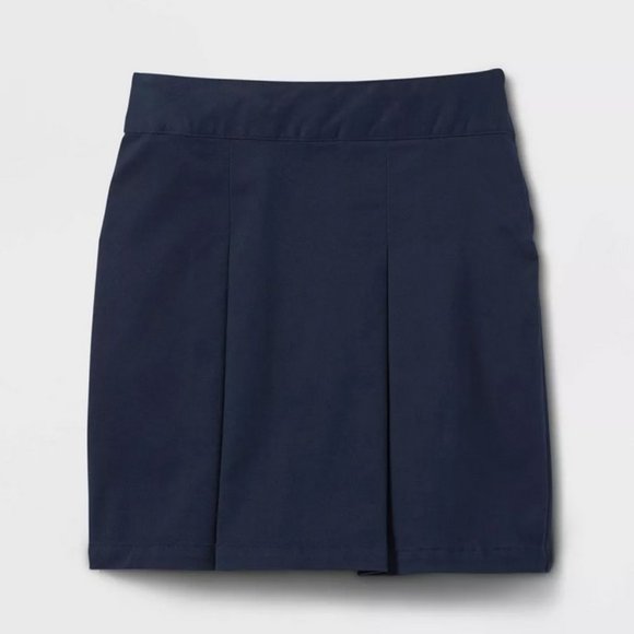 Pk of 2 Girls School Uniform Skort Size 6/6x Navy Blue Cat & Jack - NWT - Picture 1 of 3